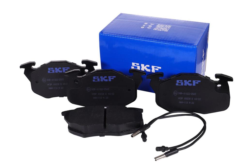 Jeu de 4 plaquettes de frein SKF ref. VKBP 80238 E